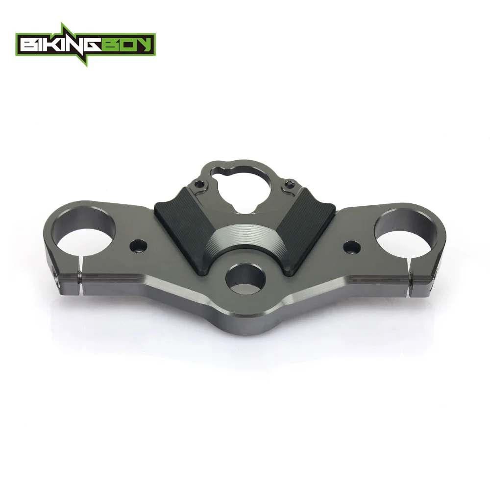 BIKINGBOY CNC Заготовка мотоциклетные алюминиевые передние верхние тройные зажимной