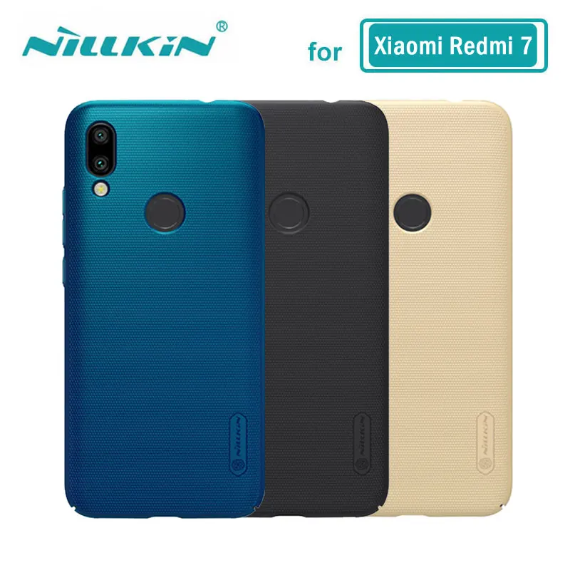 Redmi 7 Чехол Nillkin Матовый Щит Матовый Твердый переплет Чехол Для Xiaomi Redmi 7 6.26 ''