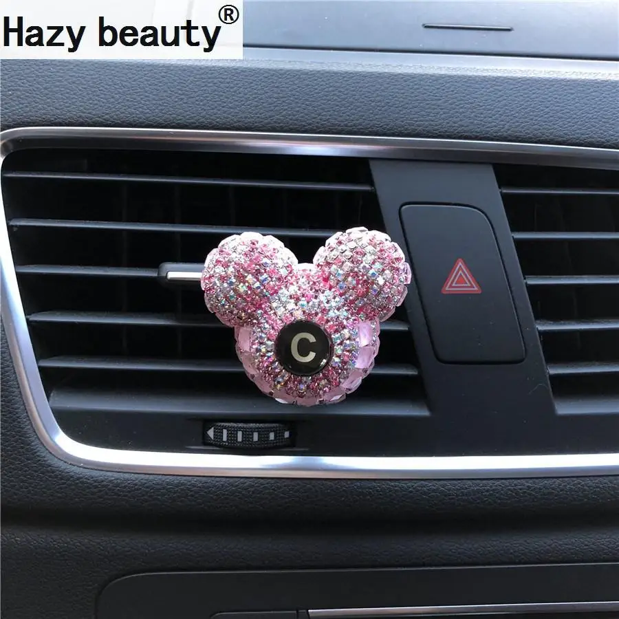 26 Английских Букв автомобильный твердый зажим для парфюма кондиционера на