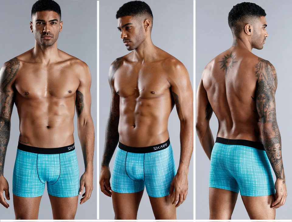 Боксеры, шорты, мужское нижнее белье, мужские боксеры, шорты, мужское нижнее белье, хлопок, боксеры, Короткие трусы, сексуальные, для геев, длинные, под одеждой, трусы