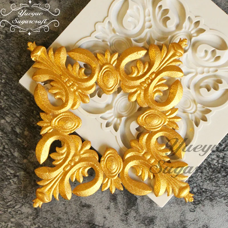 Yueyue Sugarcraft новейшая силиконовая форма для помадки инструменты украшения тортов