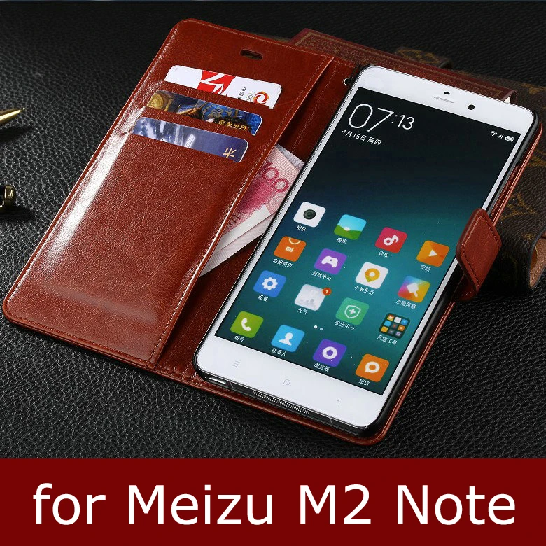Новинка 2017 для Meizu M2 Note настоящий подлинный брендовый кошелек кожаный чехол