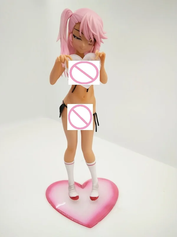 brown no box Аниме Fate Сексуальная ПВХ фигурка kaleid liner Prisma Illya фигурка Von Einzbern модель игрушки Puella Magi Madoka Волшебная фигурка сакуры - Цвет: brown no box