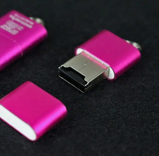 Высокое качество высокоскоростной мини USB 2 0 Micro SD TF T-Flash кардридер адаптер тонкий