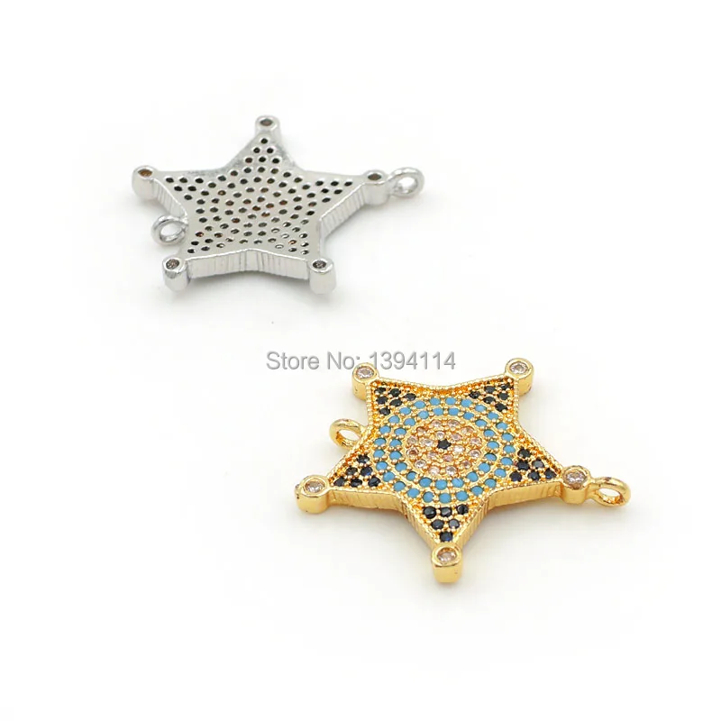 24*20*2 мм микро паве синий &amp клэт прозрачный CZ флейта подходит для женщин как DIY