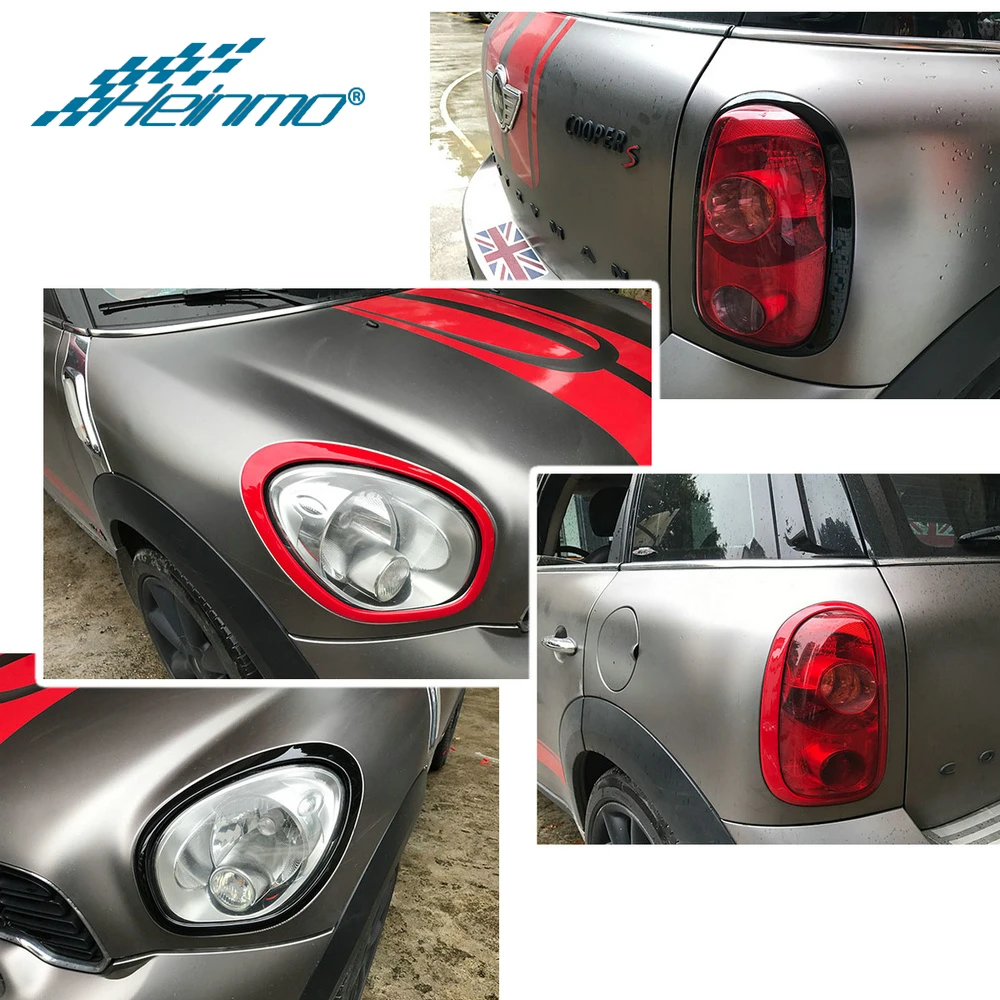 Для MINI Countryman, аксессуары для MINI Cooper R60, головной светильник, передняя головка, задний фонарь, светильник, наклейка для MINI R60, автомобильный стиль