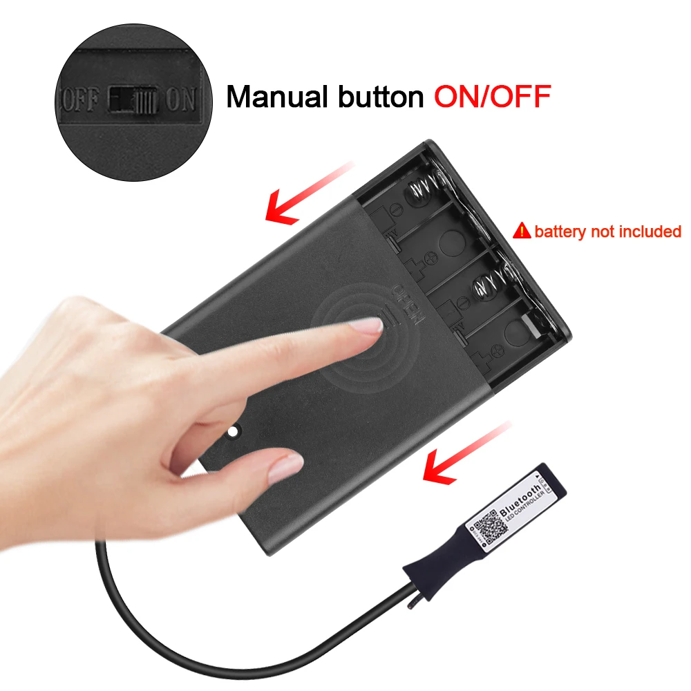 USB Светодиодная лента 5 в RGB SMD5050 TV PC подсветка Bluetooth управление через приложение