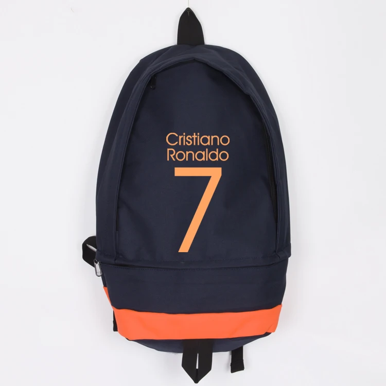 Рюкзак для мальчиков из ткани Оксфорд с изображением Криштиану Роналду|mochila