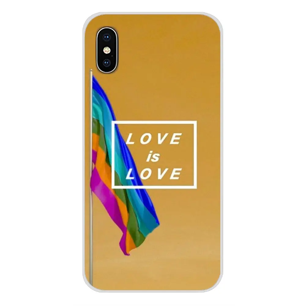 Аксессуары чехлы для телефонов Xiaomi Mi6 A1 5X 6X Redmi Note 5 5A 4X 4A 4 3 Plus Pro pocophone F1 LGBT Love is