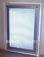 Super Slim Crystal Led Lightboxilluminated led acrylic store display board
