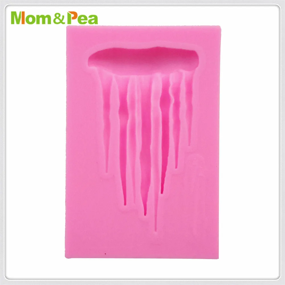 Силиконовая форма в форме сосулек Mom &amp Pea mpa2015 украшение для торта 3D мастики и