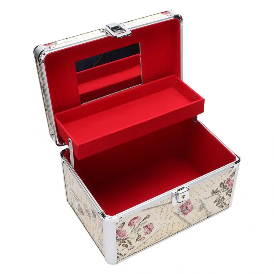 Professional Large Capacity Beauty Cosmetic Case Eyelashes Extension Tools Empty Storage Box | Красота и здоровье