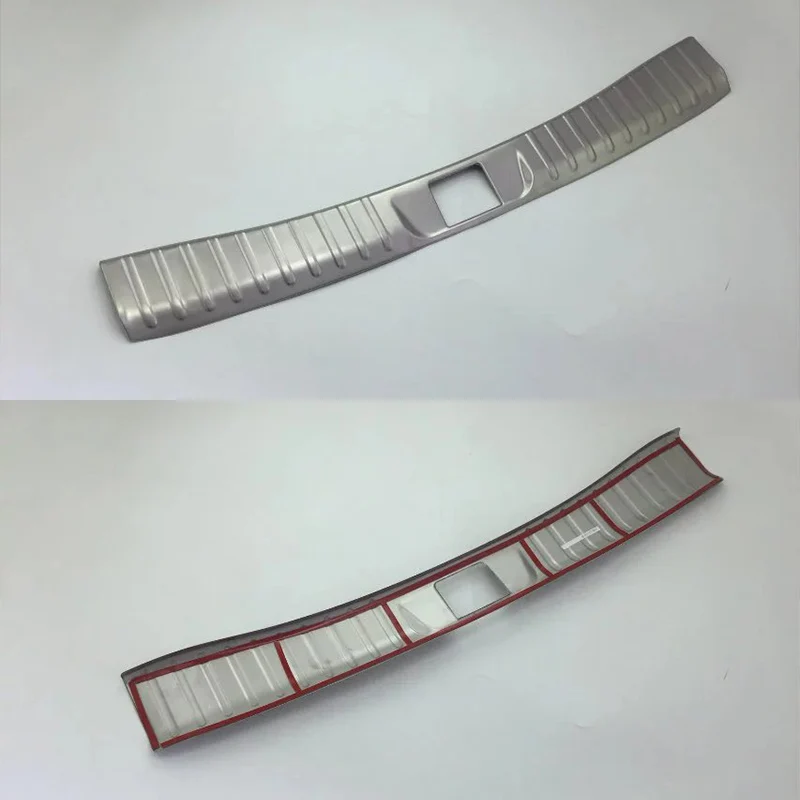 

Car accessories stainless steel inner rear bumper foot plate Cover Trim For Nissan 2017 Tiida