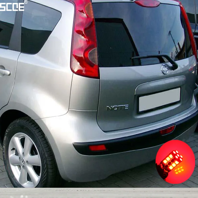 

Светодиодный стоп-сигнал для Nissan Note (E11) Micra C + C (K12), задний фсветильник для стояносветильник огней