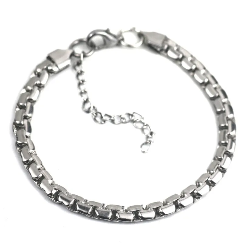 Мужской браслет цепь из нержавеющей стали|bracelet biker|chain link braceletbracelet men stainless steel |