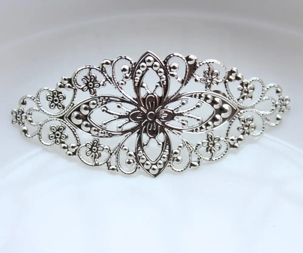 Овальная металлическая подвеска соединитель кабошон основа камеи штампы 80 мм 100