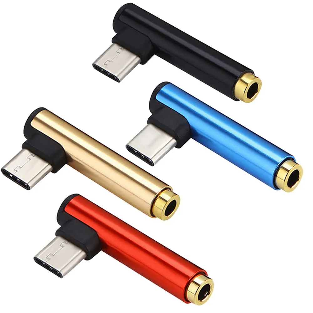 Адаптер для наушников kebidu с USB Type C на разъем 3 5 мм адаптер типа AUX аудио сплиттер