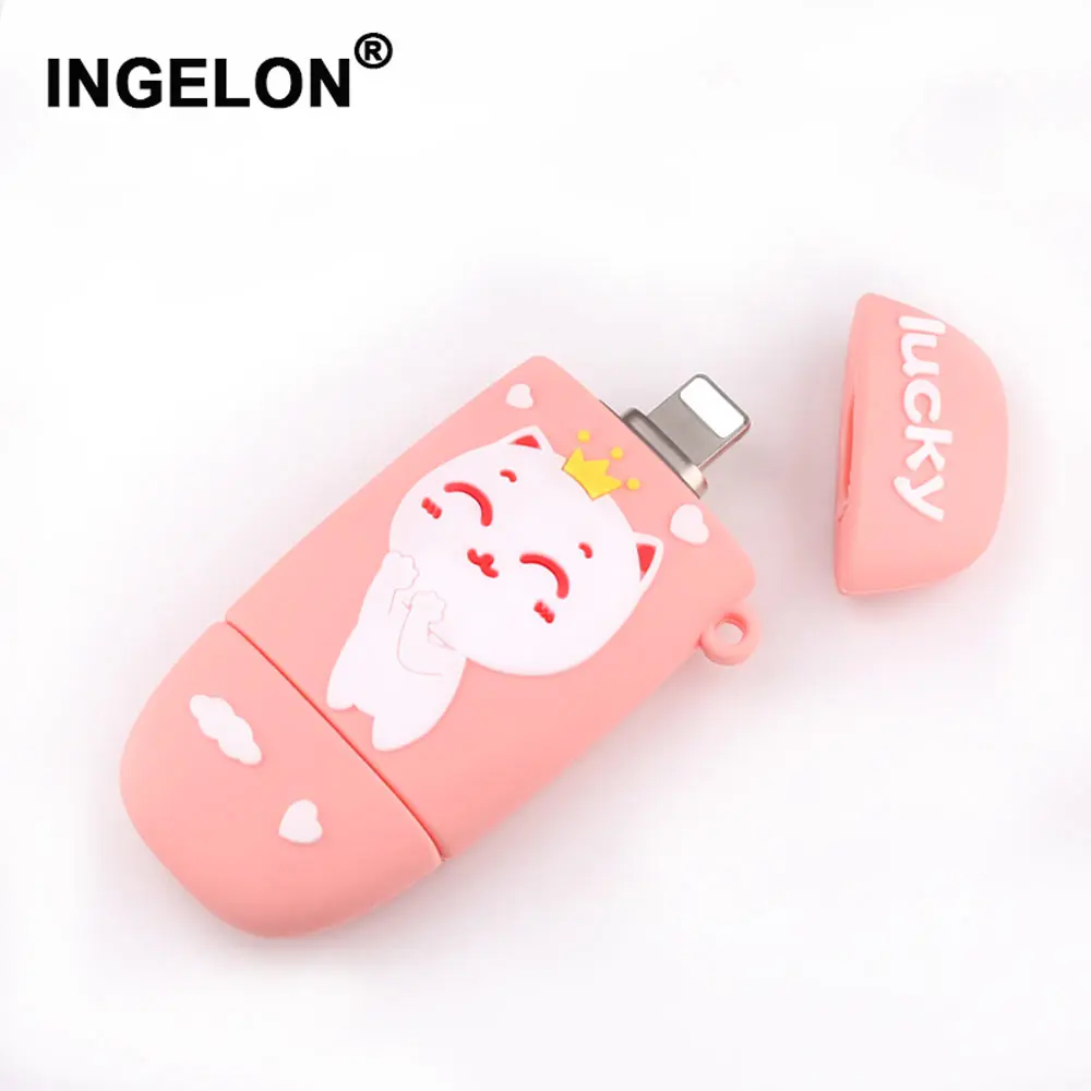 Ingelon 3 в 1 Usb Flash 32 Гб диск на ключе 64 Cle USB Drive 128 ГБ 0 свадебные подарки для гостей