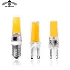 Светодиодная лампа G4 G9 E14, Затемняющая лампа, 12 В постоянного тока, 220 В, 3 Вт, 6 Вт, 9 Вт, COB SMD, заменяемая галогенная лампа, прожектор, лампа, люстра