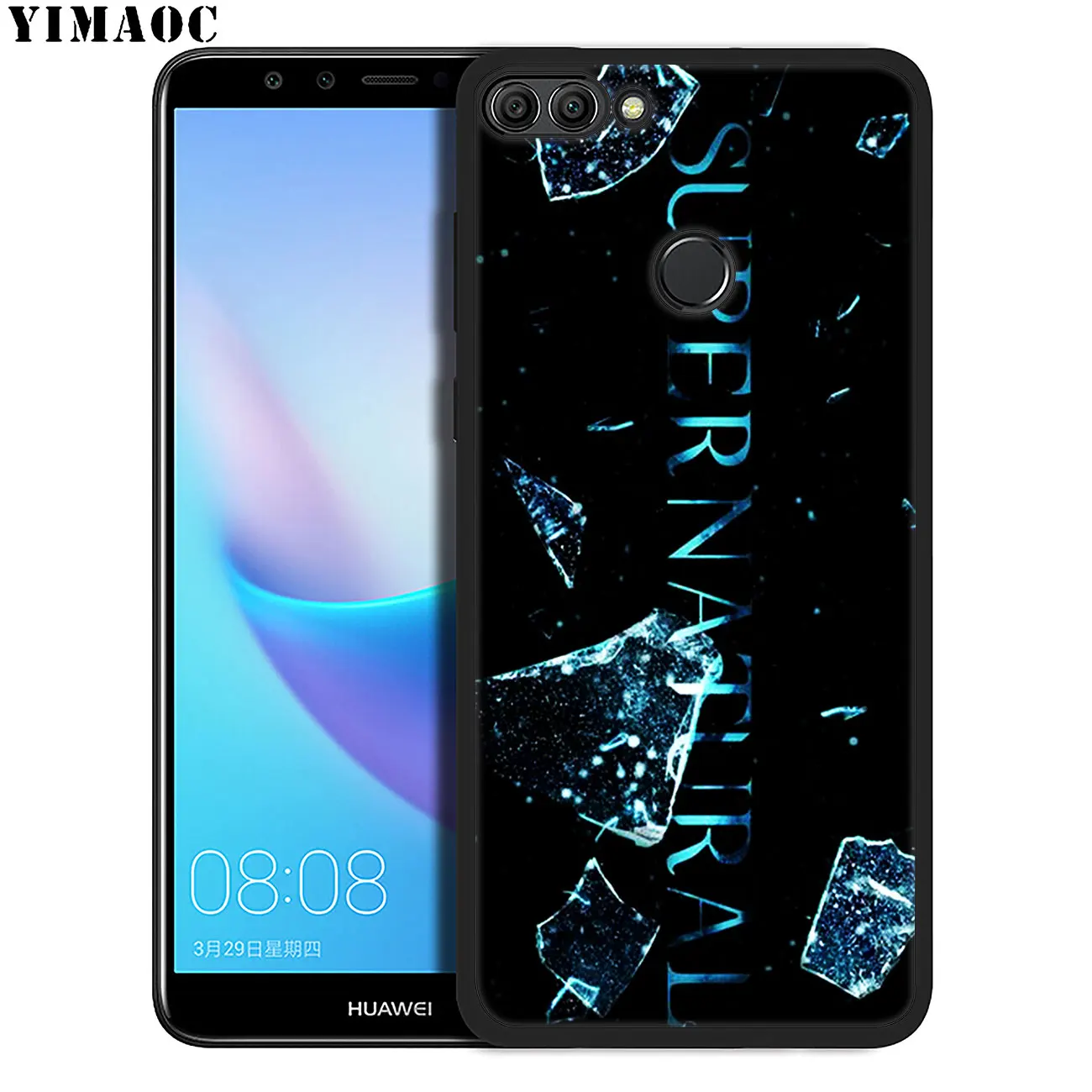 YIMAOC супернатуральный ТВ Логотип Мягкий силиконовый чехол для Huawei P20 Pro P10 P9 P8 Lite Mini