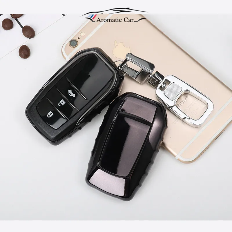 Автомобильный брелок для ключей с дистанционным управлением чехол Toyota Highlander Land