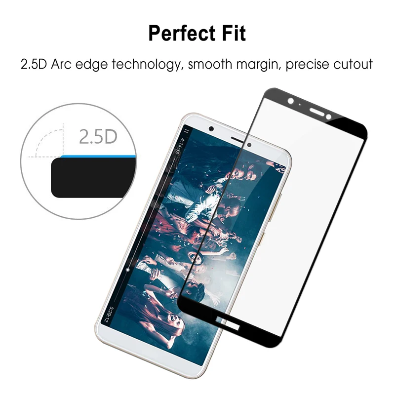 Закаленное стекло для Huawei P Smart протектор экрана PSmart huawey Enjoy 7S 5 65 дюйма полное