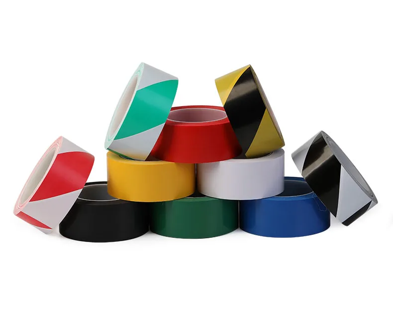 Предупреждение изоляционная лента ориентир Зебра пересечение земли ПВХ