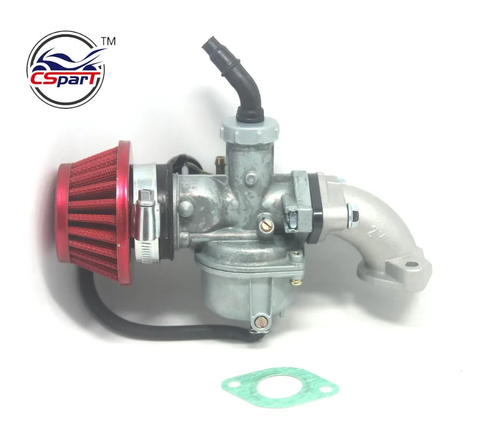 PZ22 22 мм карбюратор и 38 воздушный фильтр для Keihin 125 куб. См KAYO Apollo Bosuer xmotos Kandi dirt/pit bikes