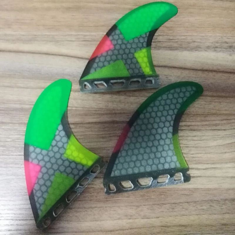 Future surf fin pranchas de G5 набор из стекловолокна tri quillas доска для серфинга плавники