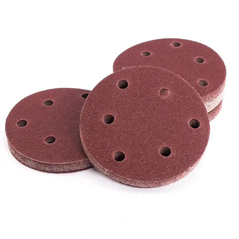 Шлифовальный диск шлифовальный для песочной бумаги 20 шт./компл. 125 мм 6 отверстий