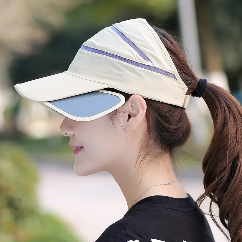 SORRYNAM 2017 Новый Выдвижной шляпа летняя шапка Летнее кепка Солнце Пустой Цилиндр