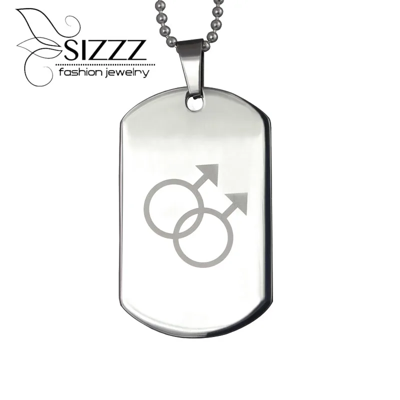 Лидер продаж 2015 модное мужское ожерелье в стиле панк ожерелья и подвески для геев