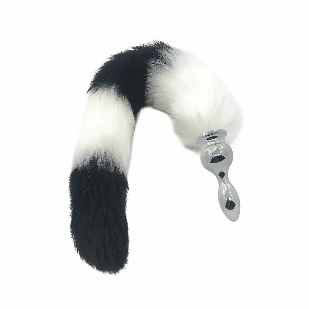 Metal Erotic Anal Tail Long Fox Butt Plugs Anus Sexy Toys For Women &amp Men Funny Adult Love |