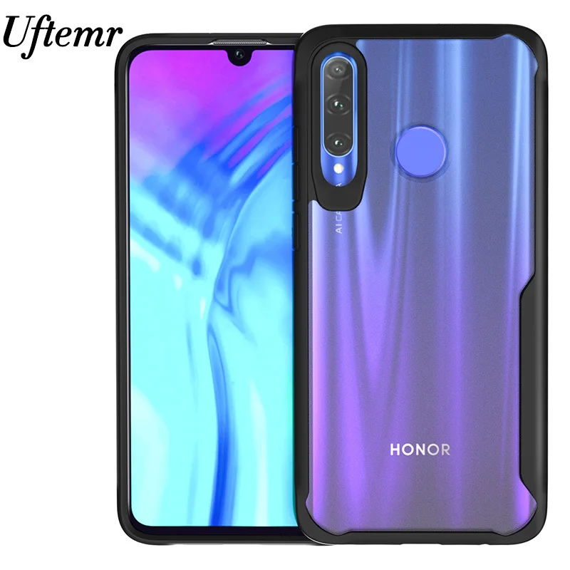 Чехол для телефона huawei honor 10 i чехол honor 10 i противоударный бампер прозрачный Кристальный полный жесткий чехол для huawei honor 10 i чехол 6,21"