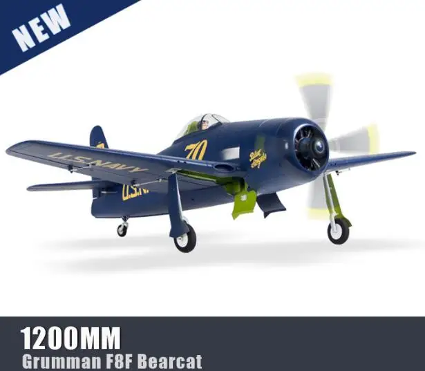 Flightline Freewing rc пропеллер warbird 1,2 м F8F Bearcat PNP