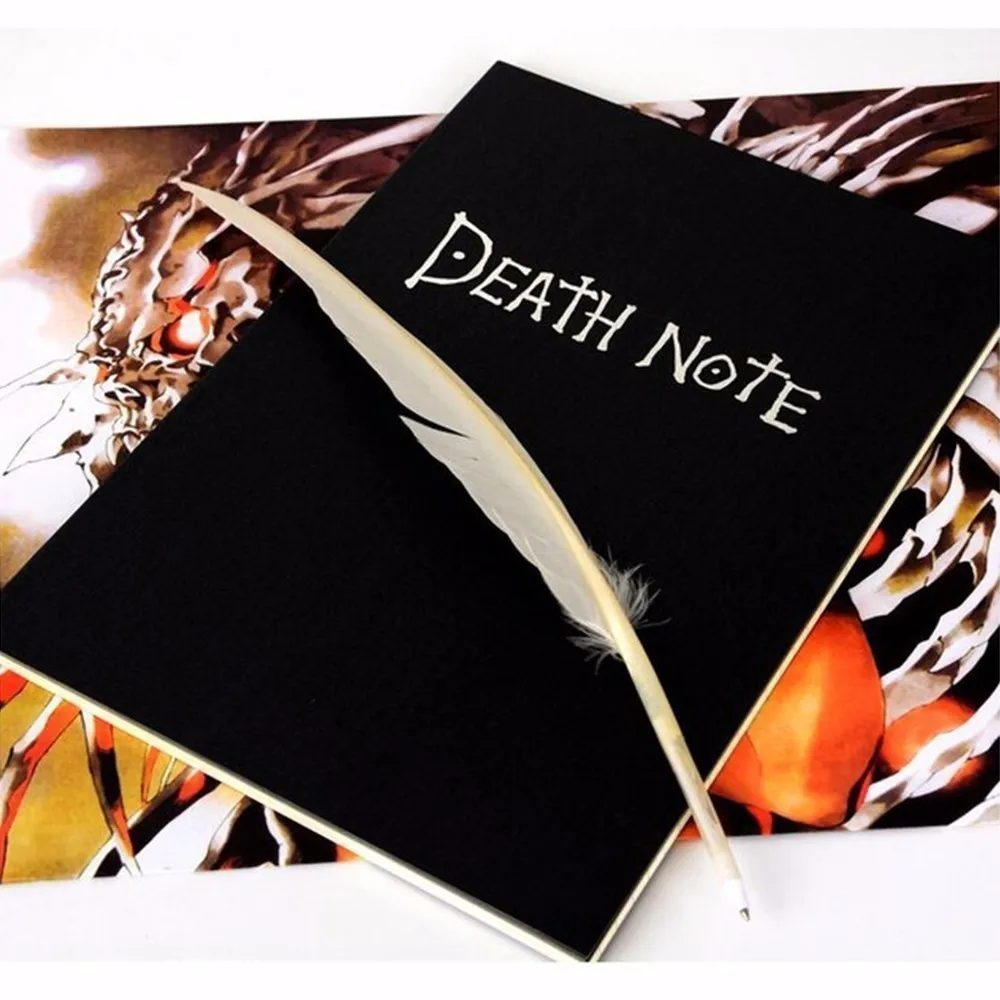 RU/аниме Death Note книги Милая модная тема Тетрадь Новый школьные принадлежности