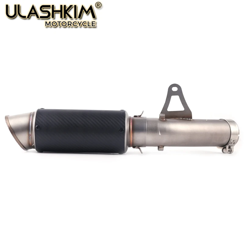 Мотоцикл из углеродного волокна глушитель Escape средняя звеньевая труба полная