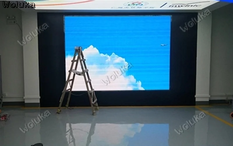 P3 100*100 см Крытый полноцветный светодиодный дисплей рекламный большой экран для