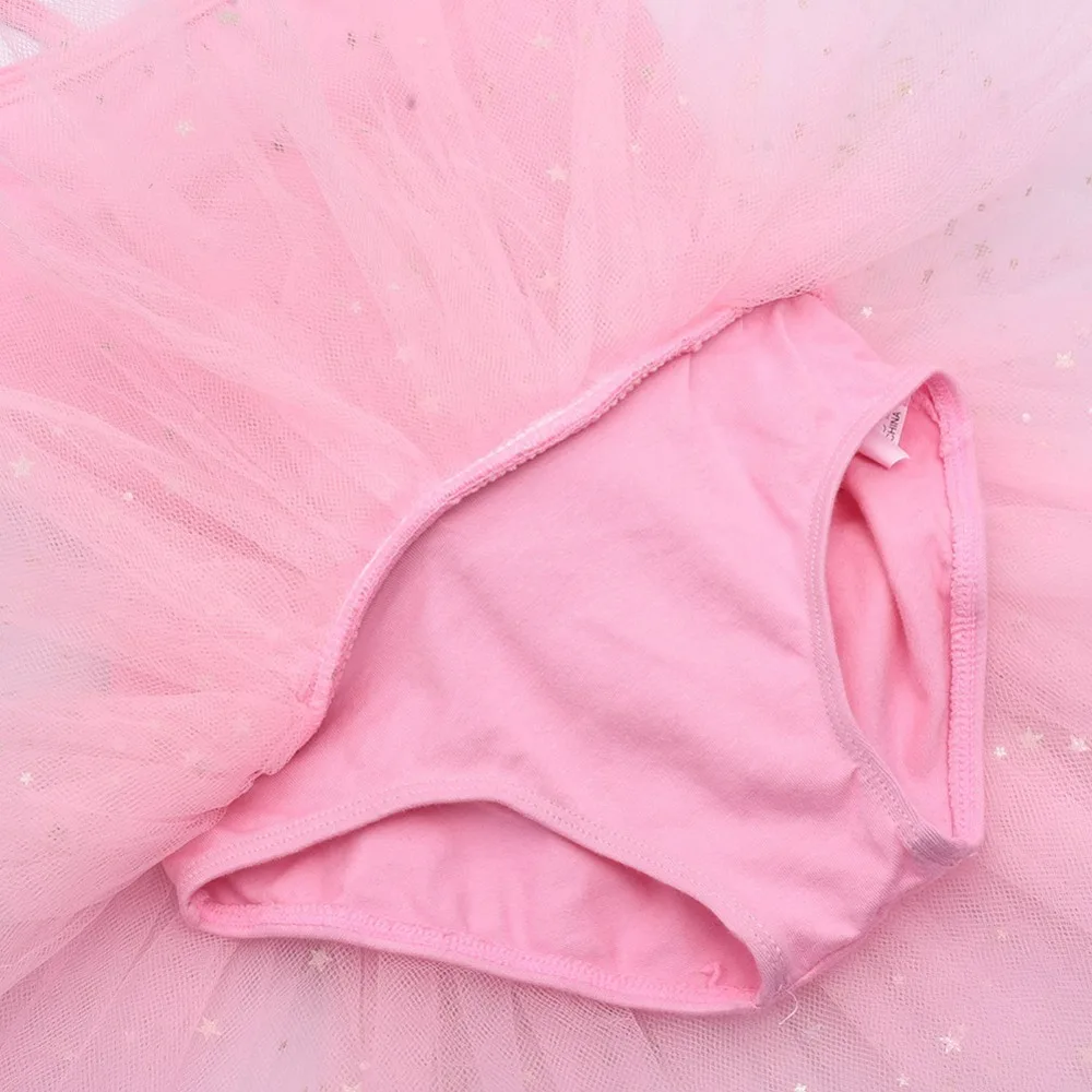 

new Girls Ballet Dance Dress Ballerina Fairy Prom Party Costume Sequined Beautiful Gymnastic Leotard Tutu Dress