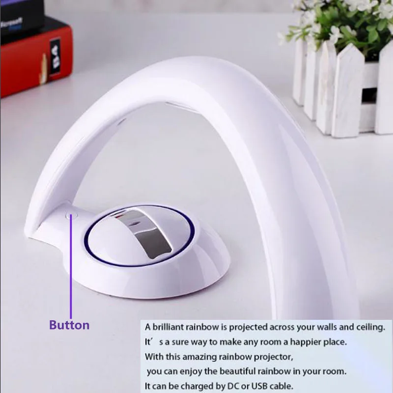 Радужная лампа для маленьких детей Детский ночной Светильник романтическая