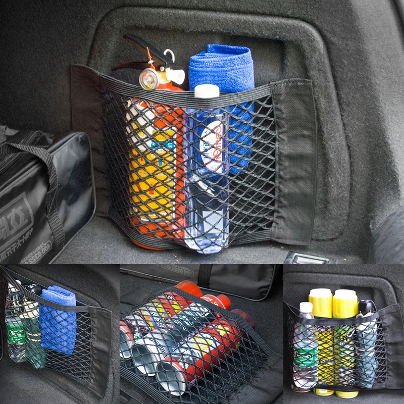LENTAI багажная сетка для багажника автомобиля сумка паста сетчатый мешок BMW E39 E90 E60 E36 F30 F10 E34 E30 Mini Cooper Audi A4 B8 A3 A6 C6