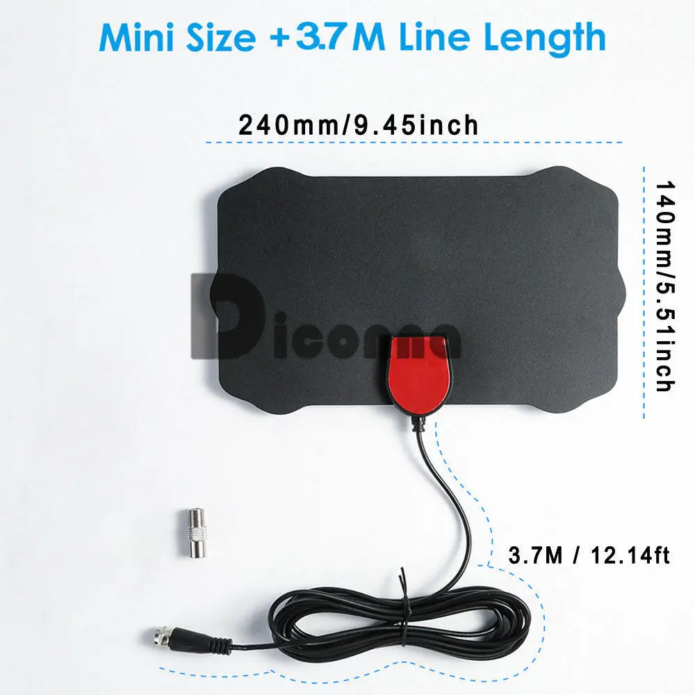 200 Миля Диапазон внутренней антенны ТВ цифровой HD Skywire HD tv 1080p Sky Link Кабель