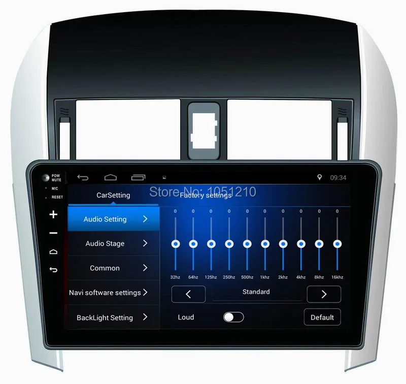 

Ouchuangbo 10.1 inch android 8.1 car audio gps navigat radio for Corolla 2007-2011 with 1080P video mirror link 2+32GB