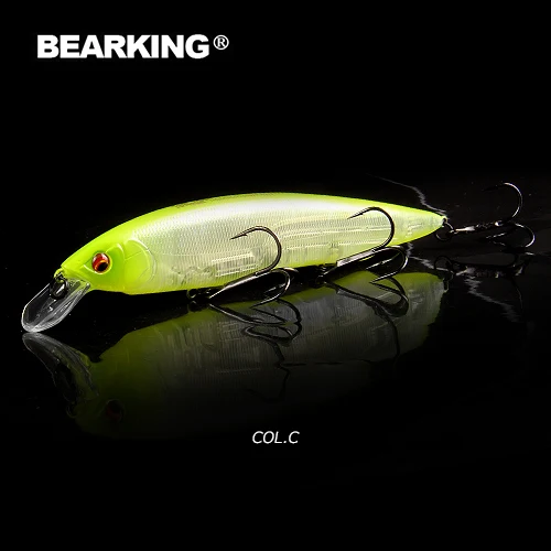 M160-C BEARKING 160 мм 30 г Горячая приманки для ловли рыбы, разные цвета, minnow crank, Вольфрам система веса(wobbler) модель воблер - Цвет: M160-C