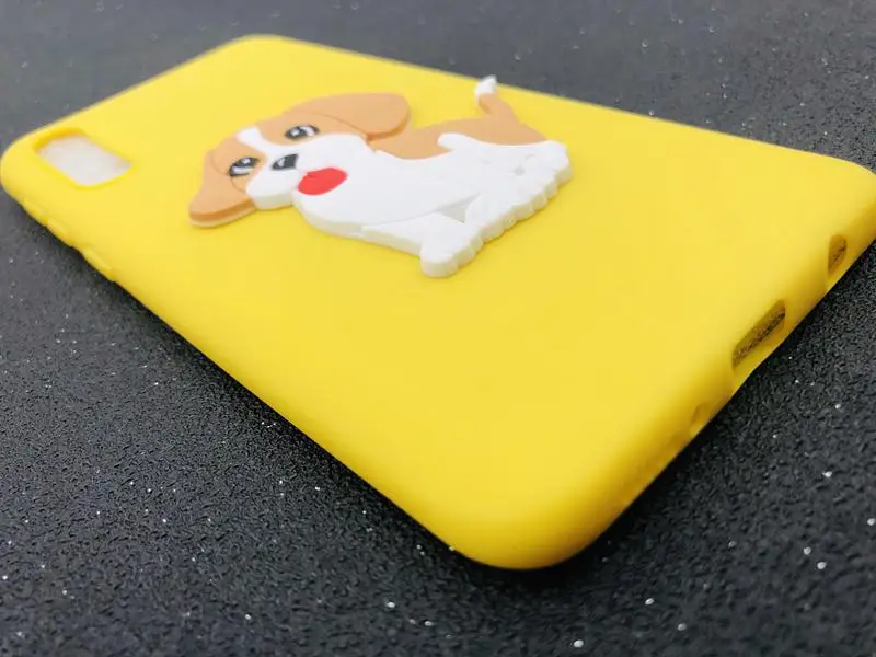 3D Cartoon Silicon Phone Case For iphone X XR XS MAX Cute Panda Dog 5S SE 6S 6 7 8 Plus Soft Back Cover |