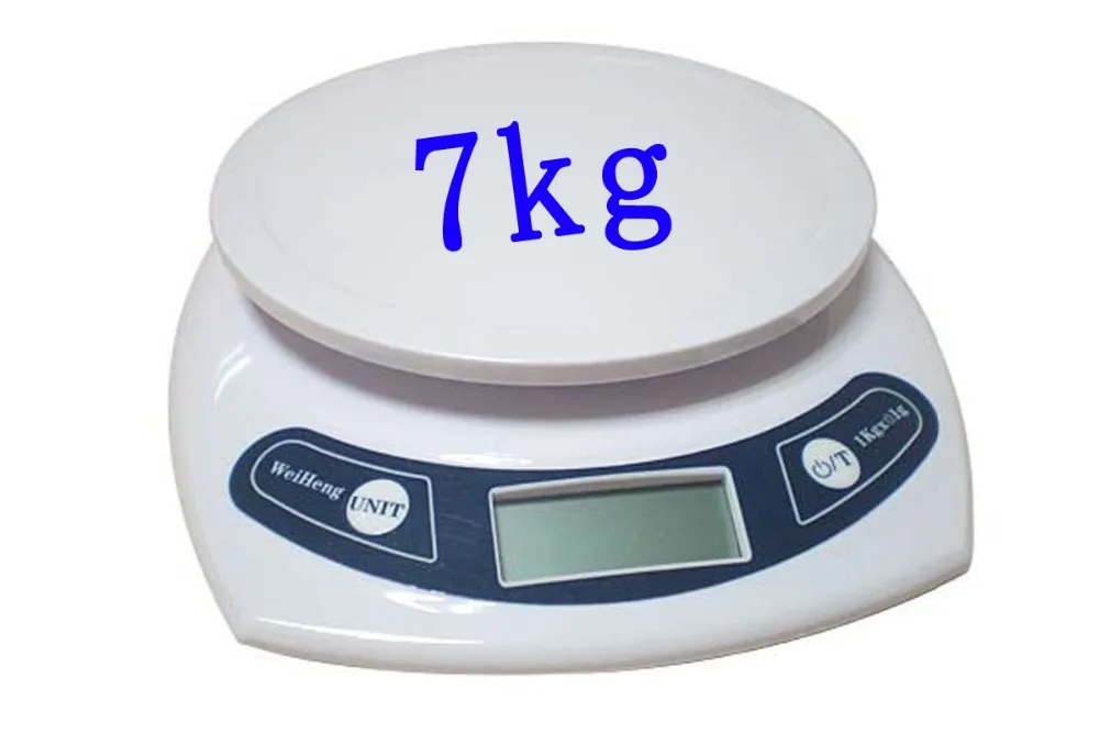 7kgs цифровые кухонные весы, электронные пищевая диета веса, работающая от батареи мини-весы для приготовления пищи