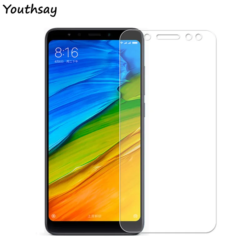 2 шт. Экран протектор Стекло Xiaomi Redmi 5 плюс ультратонкий закаленное для телефон