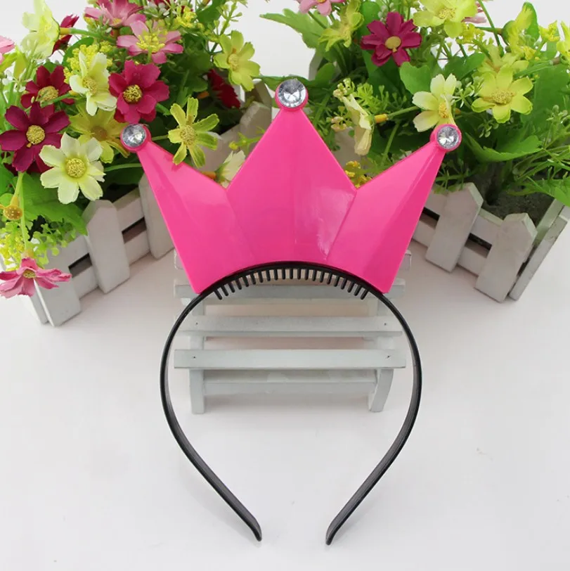 Lovely Kids Head Band Luminous LED Light Hair Plastic Crown Headband For Halloween YH1810 | Игрушки и хобби