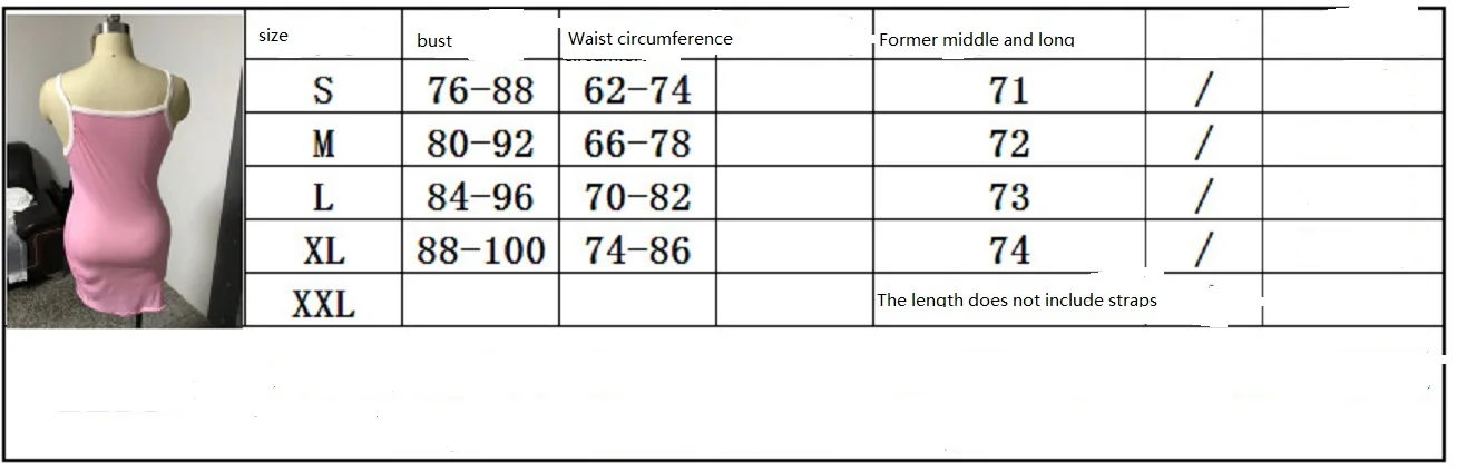 

Women's new sexy camisole dress stretch slim