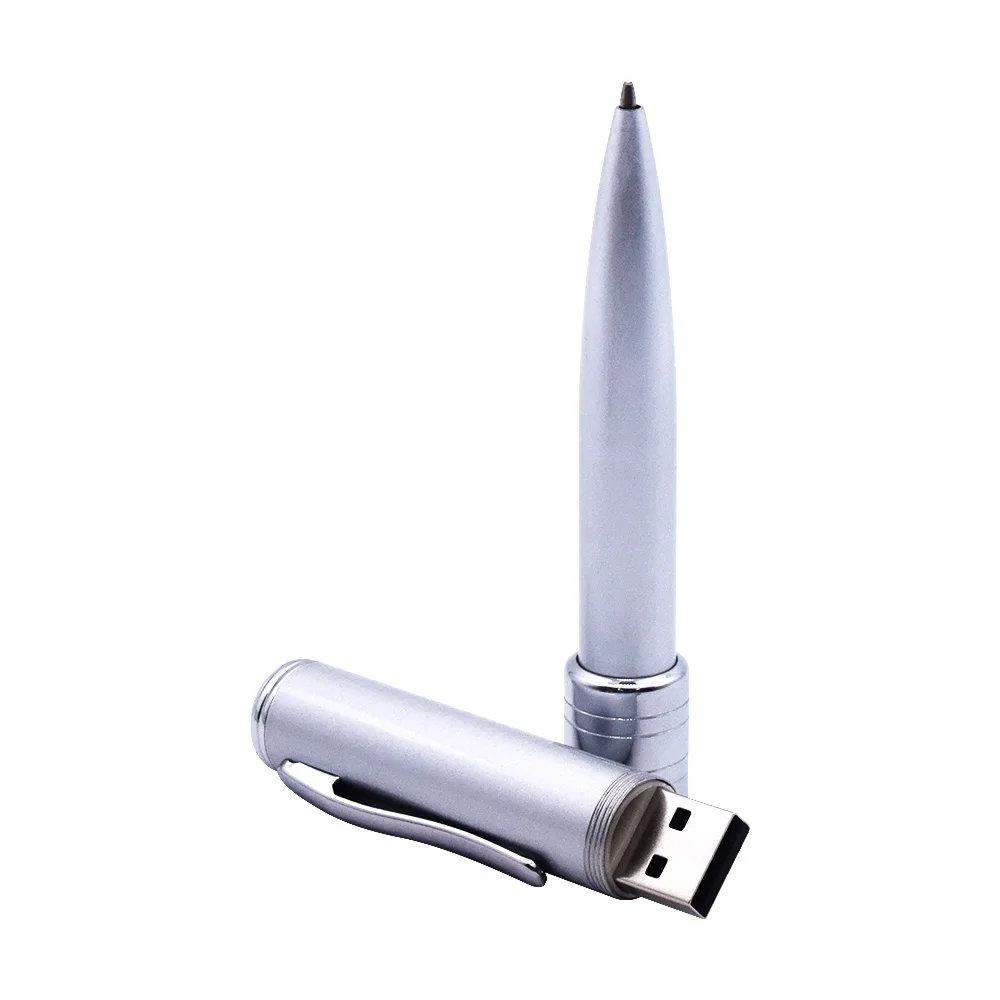 Высокоскоростной Usb флэш накопитель 4 ГБ 8 ГБ/16 металлическая Флэшка в форме ручки